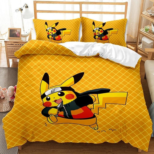 Parure de Lit Pikachu Ninja